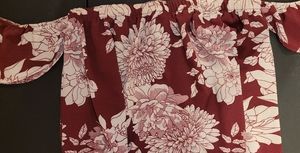 Francesca's off the shoulder top